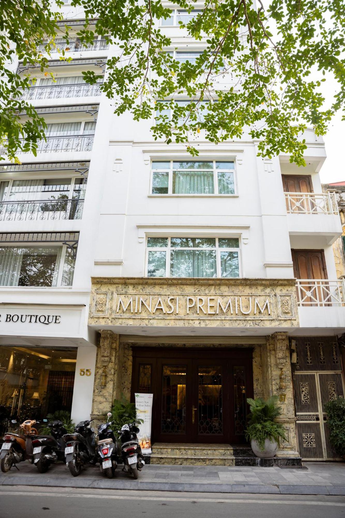 Minasi Premium Hotel Hanoi Exteriör bild
