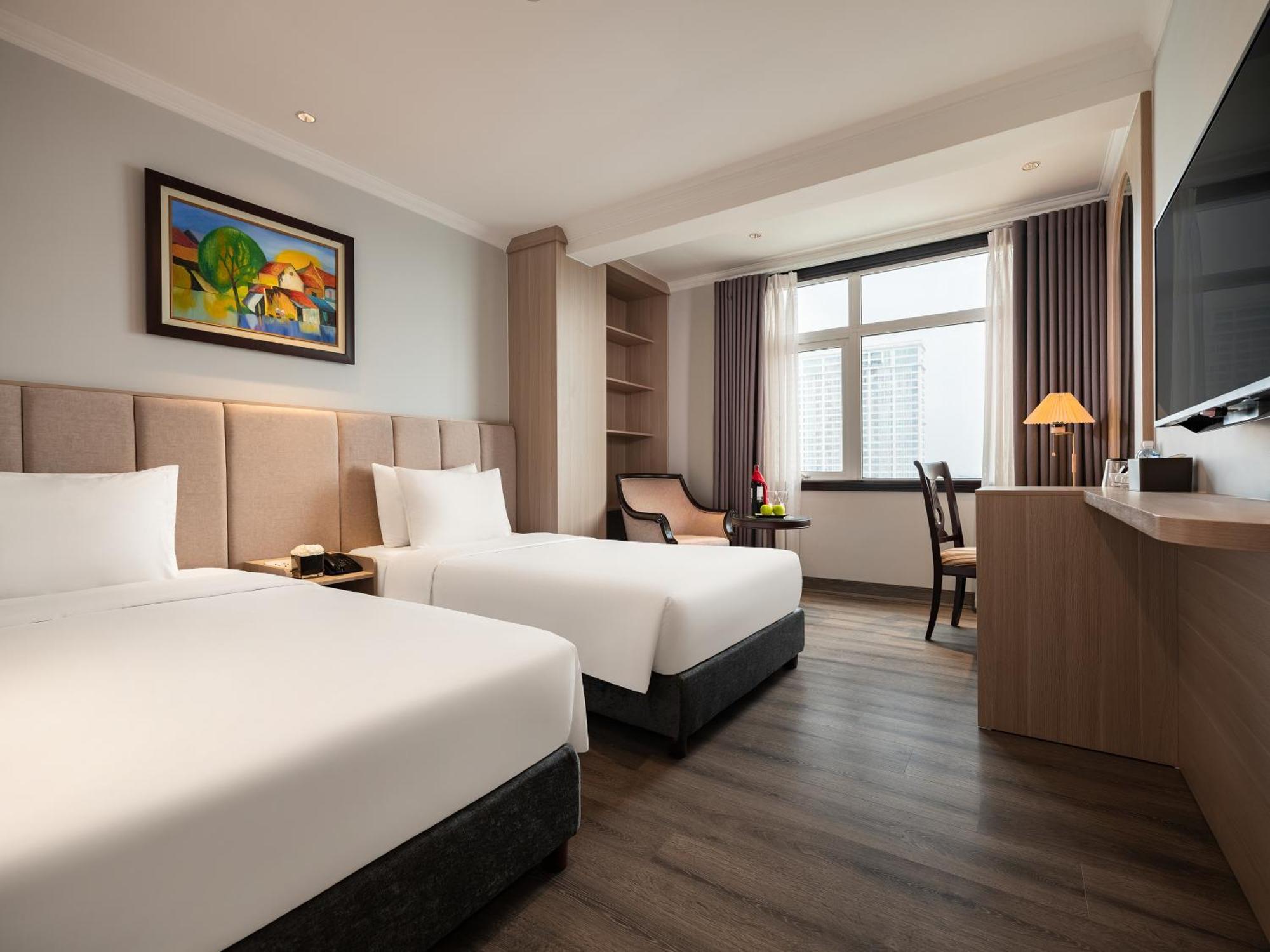 Minasi Premium Hotel Hanoi Exteriör bild
